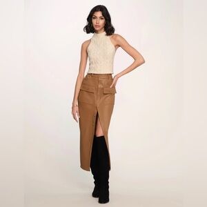 Heartloom Marissa Faux Leather Skirt